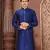 Blue Dupion Art Silk Kurta