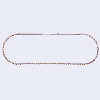 Incredible oval shape gold plated belly kamarband(waist belt)for women 2