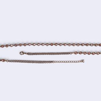 Incredible oval shape gold plated belly kamarband(waist belt)for women 4