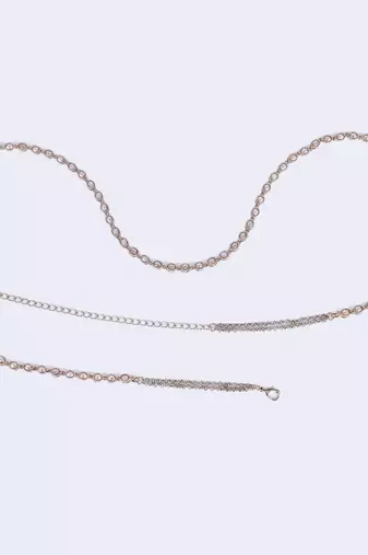 Lavish round shape gold plated belly kamarband(waist belt)for women