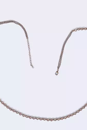 trendy round shape gold plated waist belt