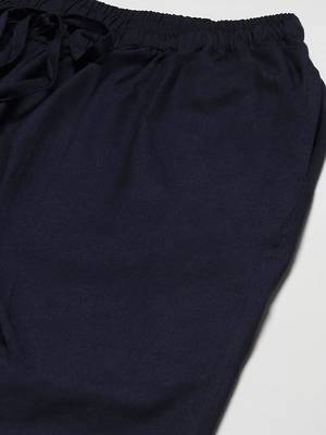 Blue silk pyjamas for mens 3