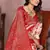 Red Color Shibori Work With Soft Satin Saree 