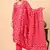 Exquisite pink kurta set with gotta thread and mirror work
