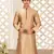 Beige Dupion Art Silk Kurta