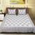  sea green  210 tc cotton double king bedsheet with 2 pillow covers