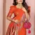 Orange Color Heavy Paithani Silk Saree