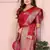 Pink Color Party Wear Organza Silk Saree