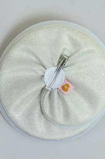 Golden plain net fascinator