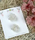 White pearl hair clip