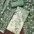 Women's white printed handwork dress material