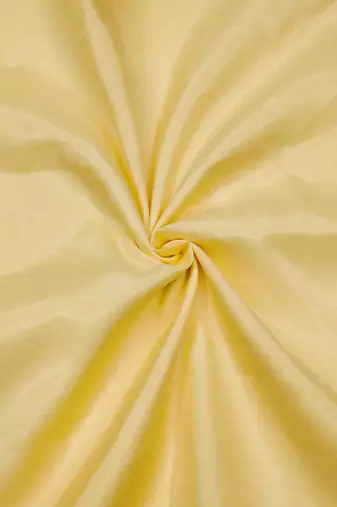 Women's yellow handwork dress material