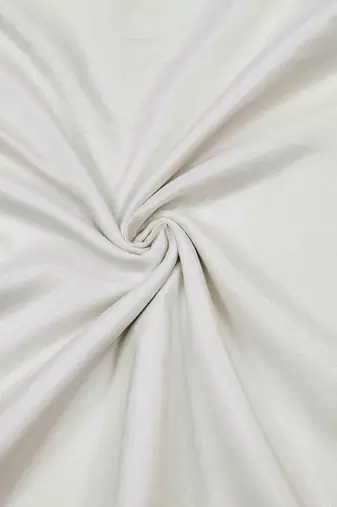 Women's white handwork dress material