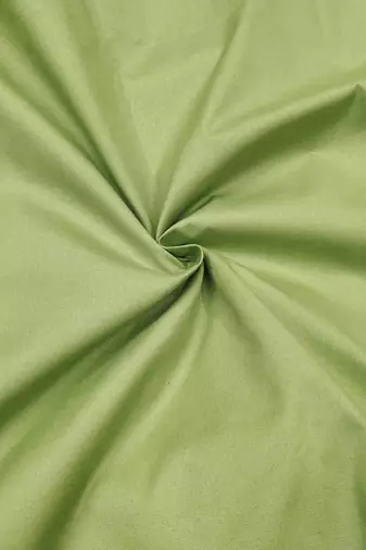 Women's green handwork dress material