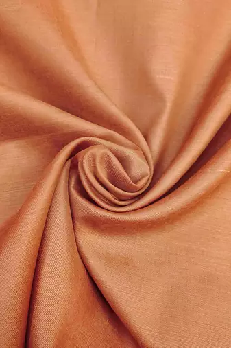 Women's rust handwork dress material