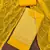 Women's yellow gota work dress material