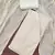 Women's white gota work dress material