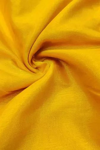 Women's yellow gota work dress material