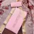 Women's pink handwork dress material