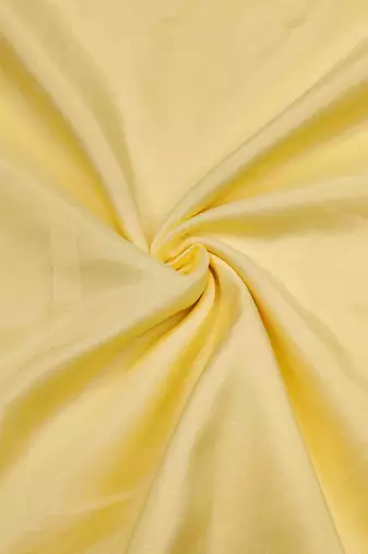 Women's yellow handwork dress material