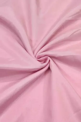 Women's pink handwork dress material