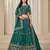 Rama Embriodered Heavy Art Art Silk Designer Lehenga With Blouse