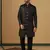 Self-design indowestern sherwani trouser set