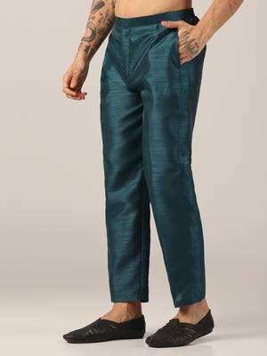 Turquoise tide breezy kurta pajama 4