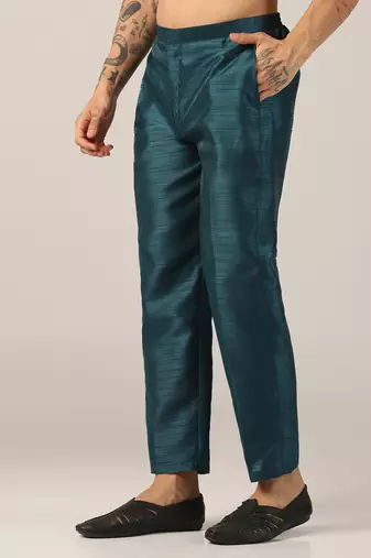 Turquoise tide breezy kurta pajama