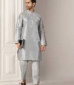 Luxe grey kurta pajama