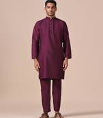 Imperial wine kurta pajama