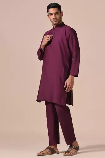 Imperial wine kurta pajama