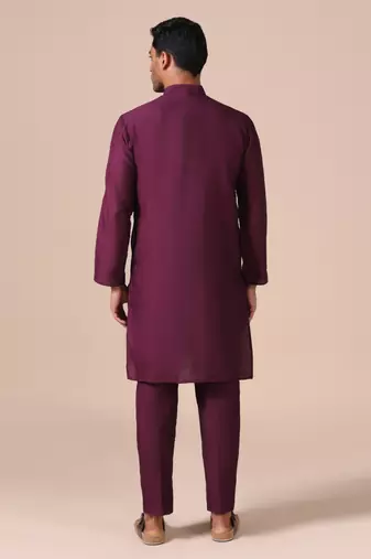 Imperial wine kurta pajama