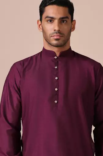 Imperial wine kurta pajama