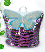 Butterfly sparkle backpack gift for sister