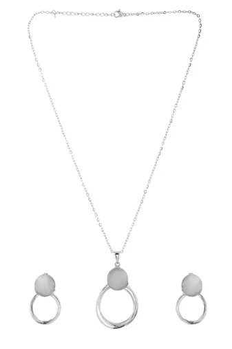 Ethereal glow pendant set gift for rakhi