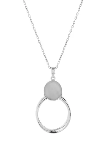 Ethereal glow pendant set gift for rakhi