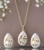 Ivory enamel elegance set gift for rakhi