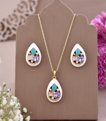 Ivory enamel elegance set gift for rakhi