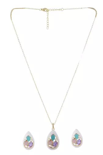 Ivory enamel elegance set gift for rakhi