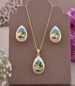 Ivory enamel elegance set gift for rakhi