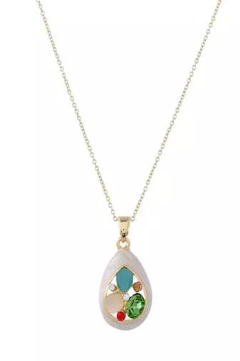 Ivory enamel elegance set gift for rakhi