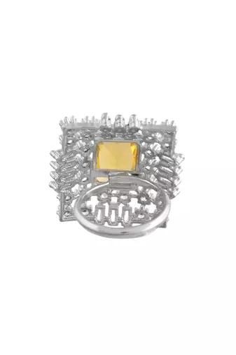 American diamond finger ring for women