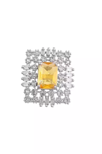 American diamond finger ring for women