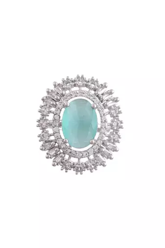 American diamond finger ring for women