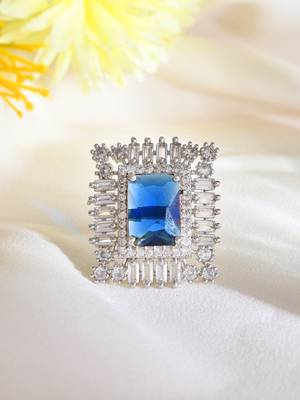 American diamond finger ring for women 1
