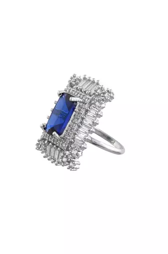 American diamond finger ring for women
