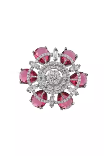 American diamond finger ring for women