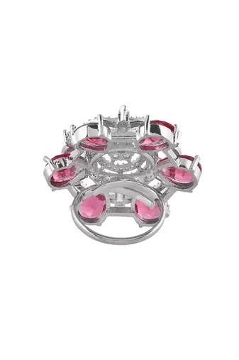 American diamond finger ring for women