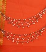 Inspired pearl 3 string gold plated ear-chain(kaan chain) for women